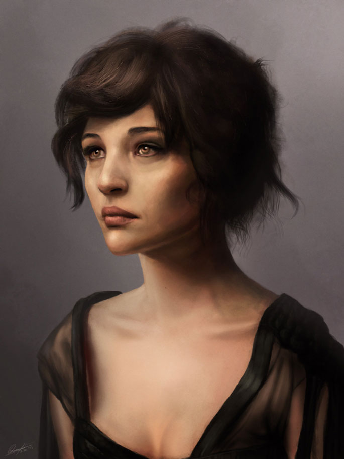 50 Breathtaking Digital Painting Portraits for your 