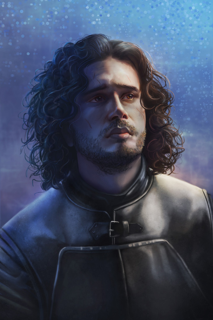 Adrian Hutson | 35 Game of Thrones Inspired Digital Paintings on Paintable.cc
