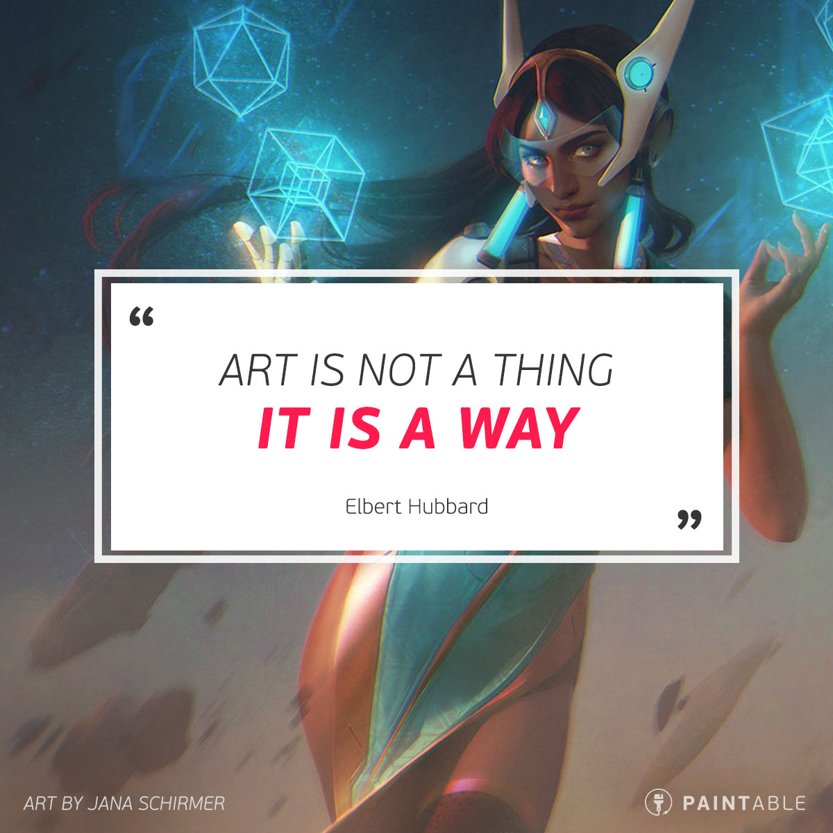 Jana Schrimer | 25 Inspirational Artist Quotes for Creatives and Digital Painters