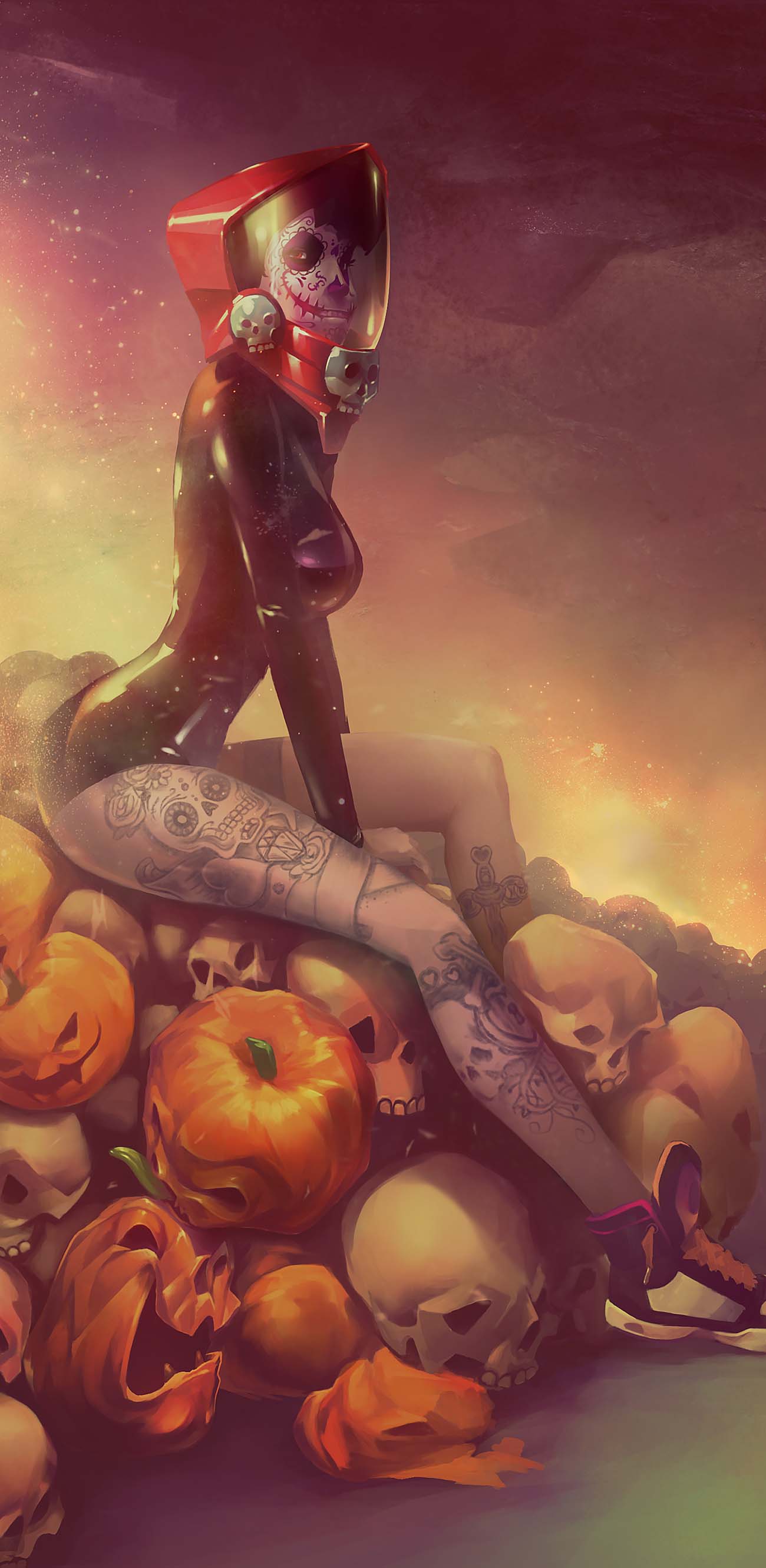 Kellen Carranza | Paintable.cc 25 Spooky Halloween Digital Paintings to Give You Nightmares! #digitalpainting #digitalart #halloween