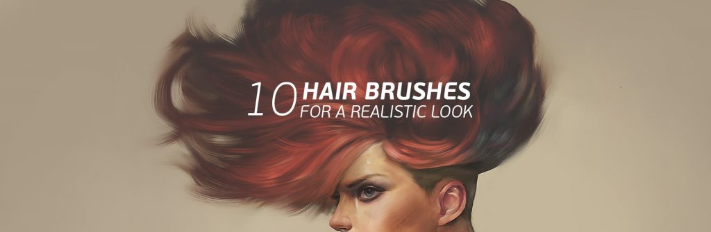 The ULTIMATE Brushes for Painting Realistic Hair (In Just 5 Minutes!)