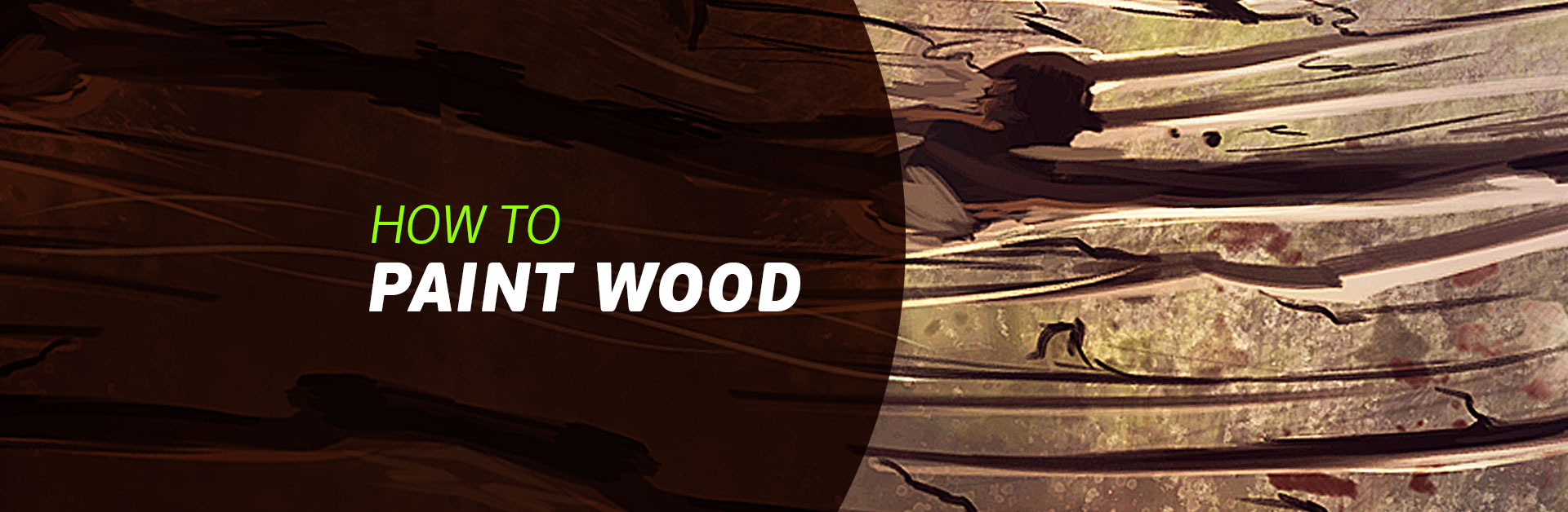 How to Paint Amazing WOOD Textures