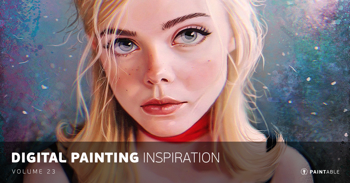 Digital Painting Inspiration 023 Paintable