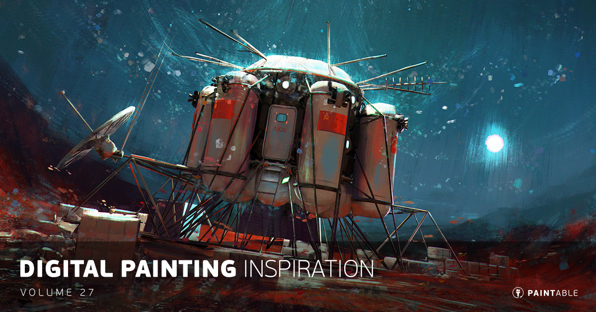 Digital Painting Inspiration #027 - Paintable