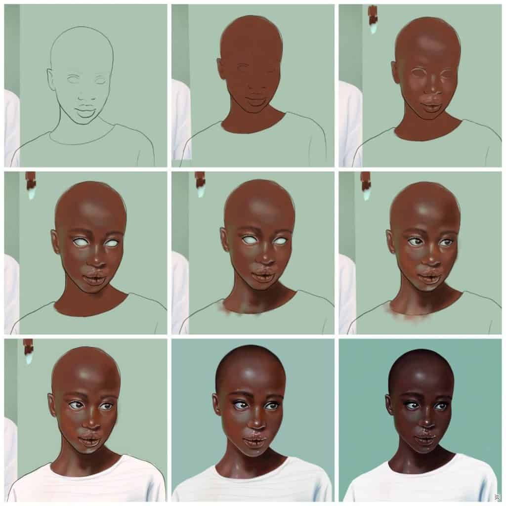 21 Digital Painting Process Pictures (Step-By-Step) - Paintable