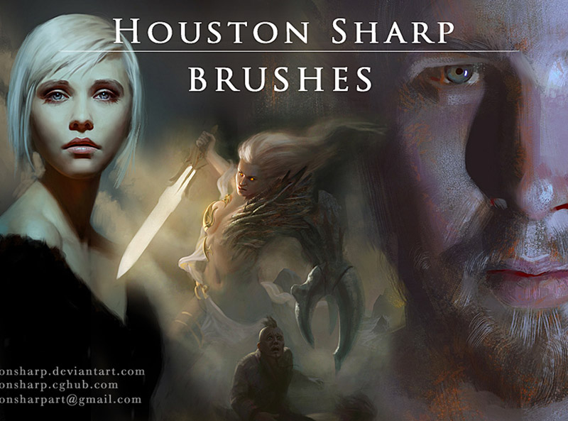 Houston Sharp's Brushes