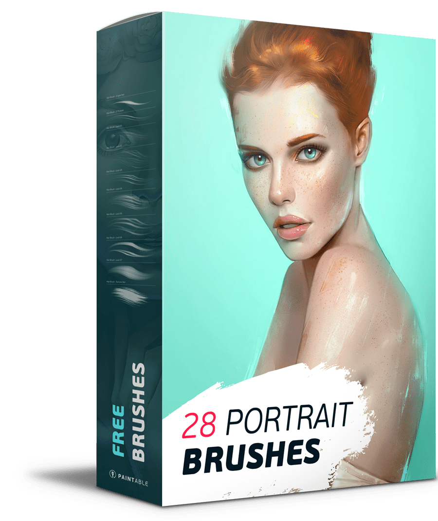 photoshop digital painting brush set