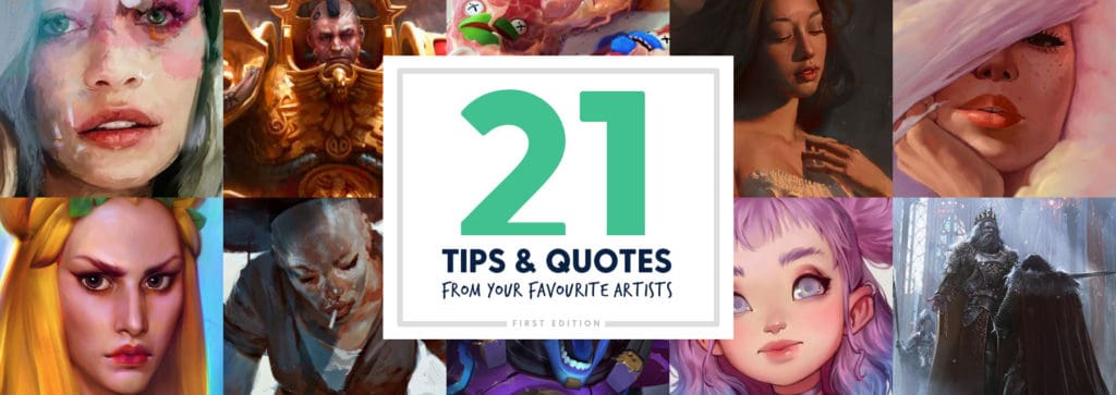 Artist Quotes & Tips Digital Painting Paintable