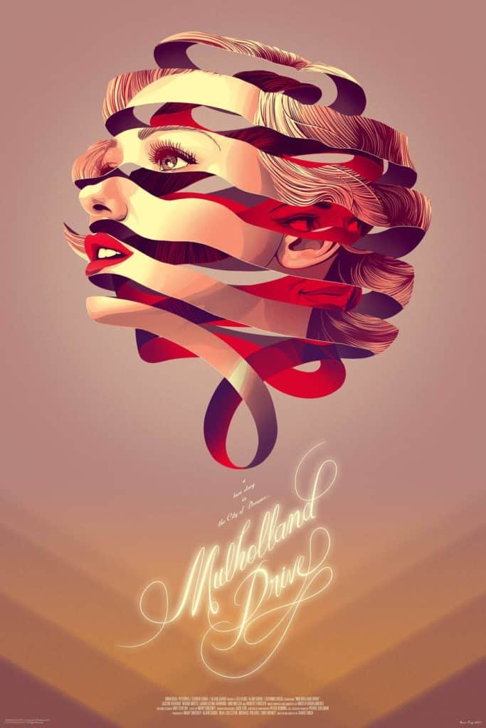 Mulholland drive Movie Poster - digital painting