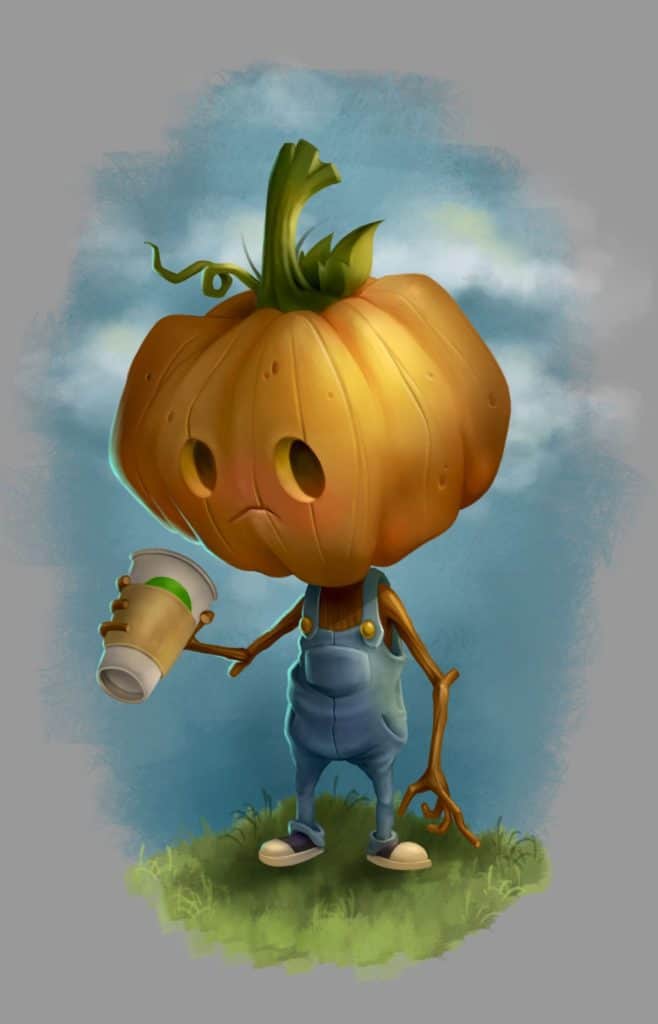Digital Painting Pumpkin Carving Challenge - Paintable Gallery