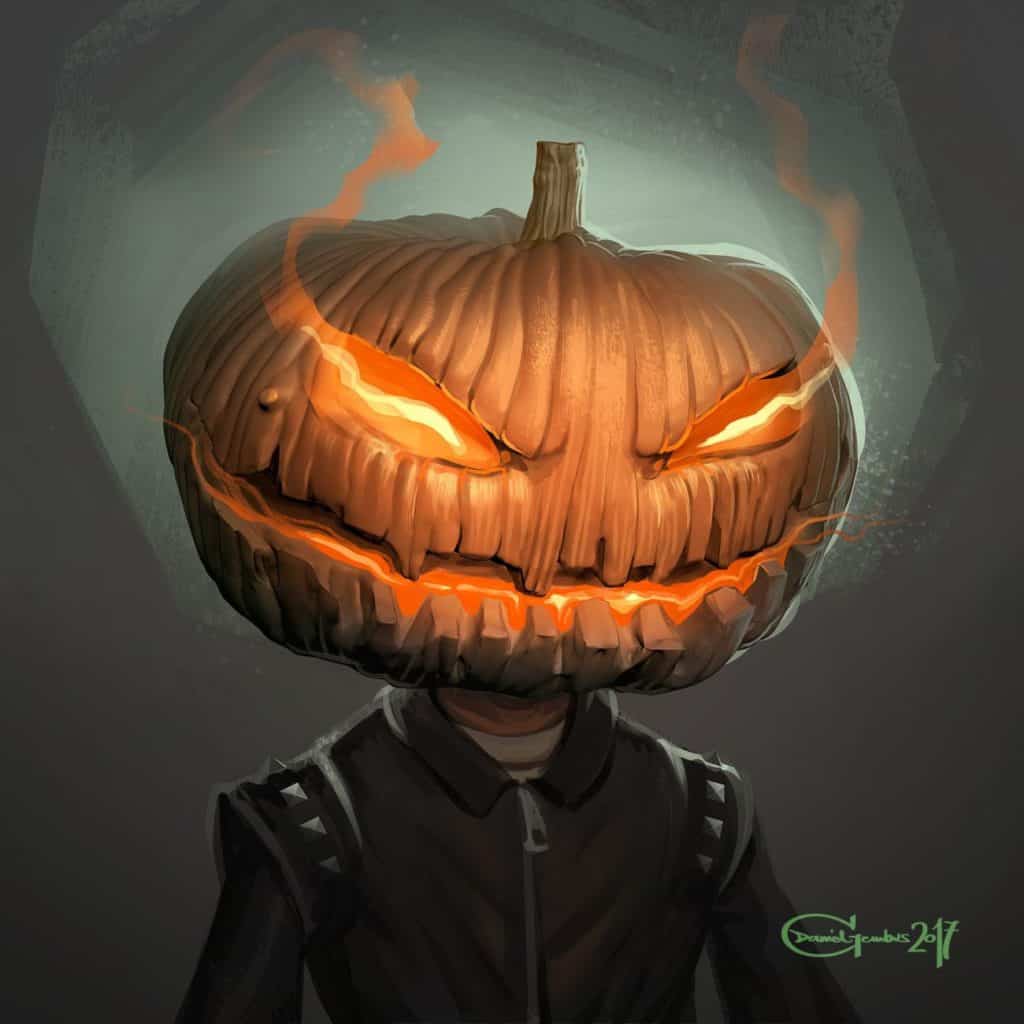 Digital Painting Pumpkin Carving Challenge - Paintable Gallery