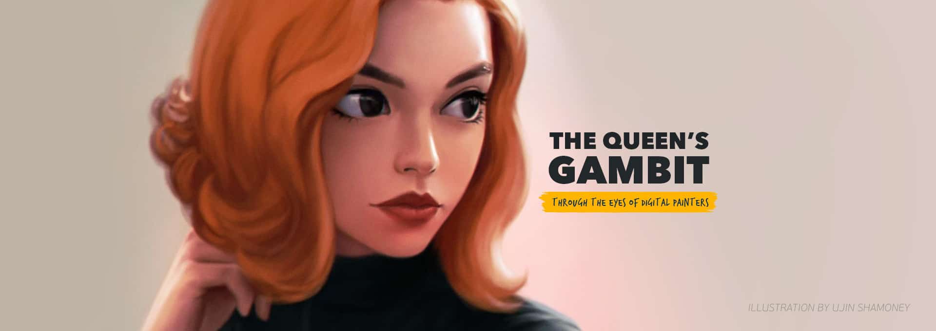 The Queen's Gambit Illustrations - Paintable.cc Digital Painting Gallery