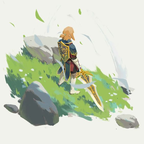 The Legend of Zelda: The Breath of The Wild | Paintable.cc Digital Painting Inspiration