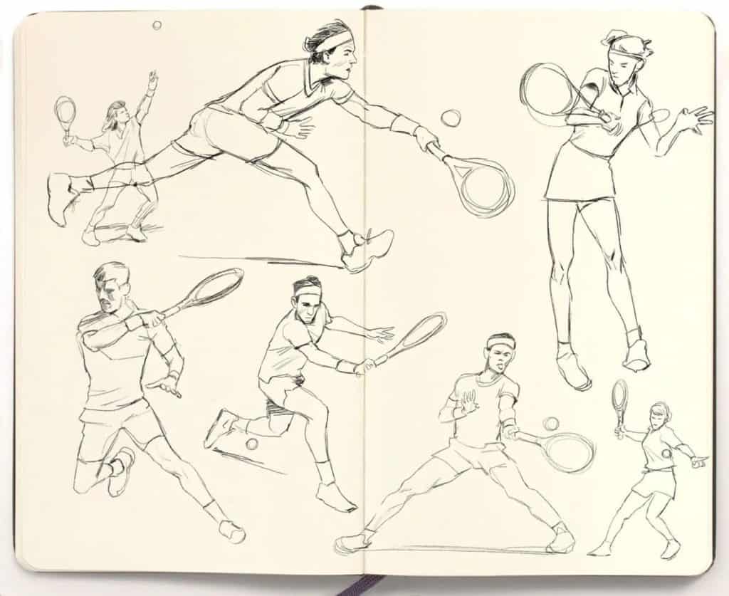 Gesture drawing 1-minute poses | Drawing people, Gesture drawing, Drawing  people faces