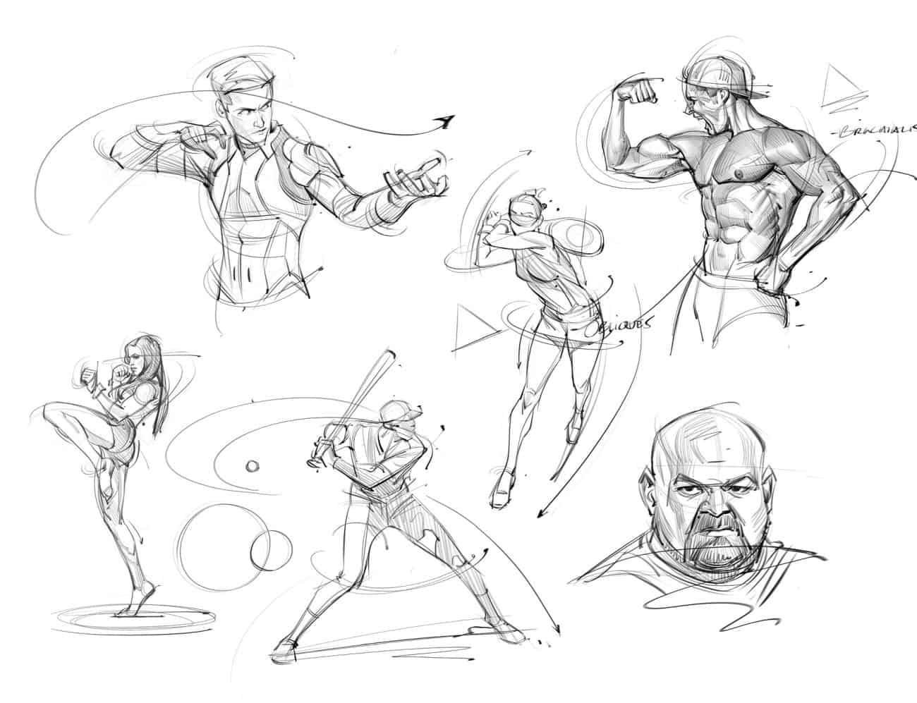 Gesture Drawing Ideas to Try For The Monthly Art Challenge - Paintable